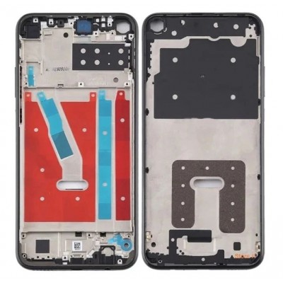 Lcd Frame Middle Chassis For Honor 9c Black By - Maxbhi Com