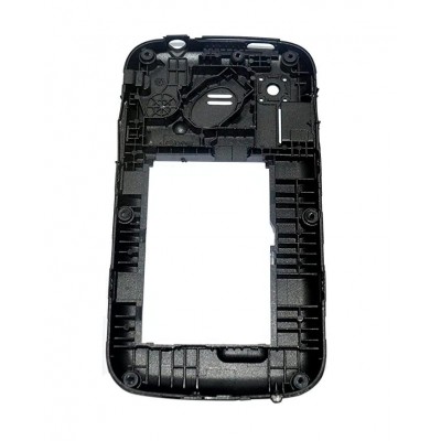 Lcd Frame Middle Chassis For Samsung C3222 Silver By - Maxbhi Com