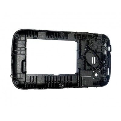 Lcd Frame Middle Chassis For Samsung C3222 Silver By - Maxbhi Com