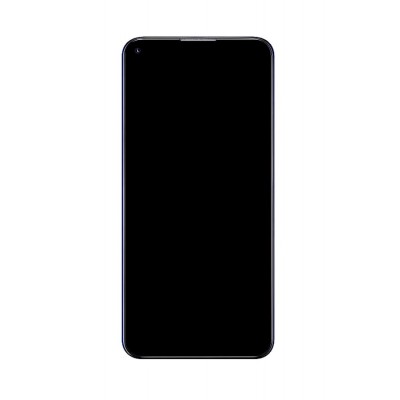 Lcd Frame Middle Chassis For Zte Axon 11 Se 5g Black By - Maxbhi Com