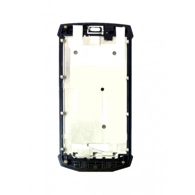 Lcd Frame Middle Chassis For Blackview Bv8000 Pro Silver By - Maxbhi Com