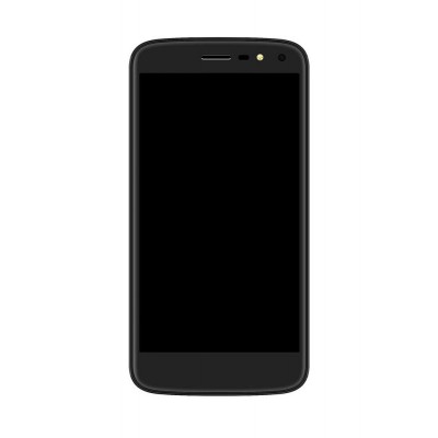 Lcd Frame Middle Chassis For Blu C5 2019 Blue By - Maxbhi Com