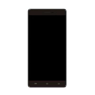Lcd Frame Middle Chassis For Intex Aqua Lions 3g Black By - Maxbhi Com