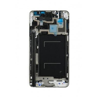 Lcd Frame Middle Chassis For Samsung Galaxy Note 3 N9002 With Dual Sim Blue By - Maxbhi Com