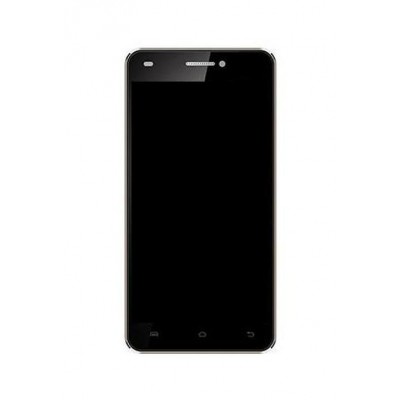 Lcd Frame Middle Chassis For Xolo Q1200 Brown By - Maxbhi Com
