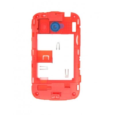 Lcd Frame Middle Chassis For Htc Desire C White By - Maxbhi Com