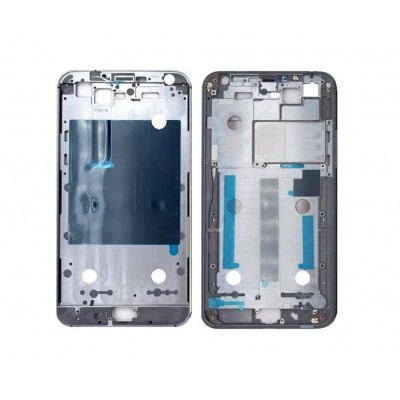 Lcd Frame Middle Chassis For Meizu Mx4 Black By - Maxbhi Com