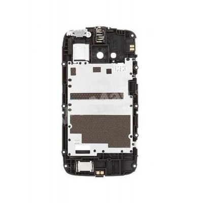 Lcd Frame Middle Chassis For Nokia Lumia 710 White Fuchsia By - Maxbhi Com
