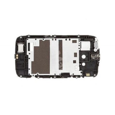 Lcd Frame Middle Chassis For Nokia Lumia 710 White Fuchsia By - Maxbhi Com