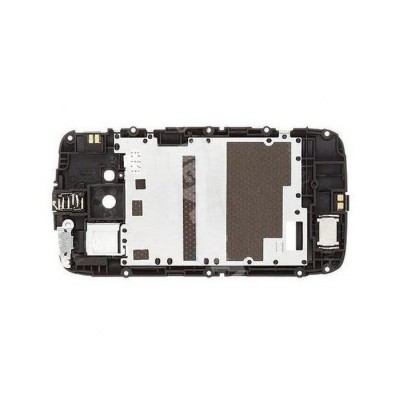 Lcd Frame Middle Chassis For Nokia Lumia 710 White Fuchsia By - Maxbhi Com