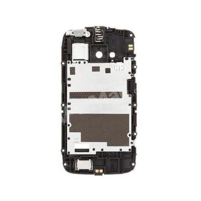 Lcd Frame Middle Chassis For Nokia Lumia 710 Yellow By - Maxbhi Com