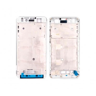 Lcd Frame Middle Chassis For Zte Nubia Z11 Mini White By - Maxbhi Com