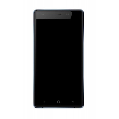 Lcd Frame Middle Chassis For Micromax Canvas 5 Lite Q462 Black By - Maxbhi Com