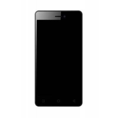 Lcd Frame Middle Chassis For Micromax Canvas Juice 4 Q382 Black By - Maxbhi Com