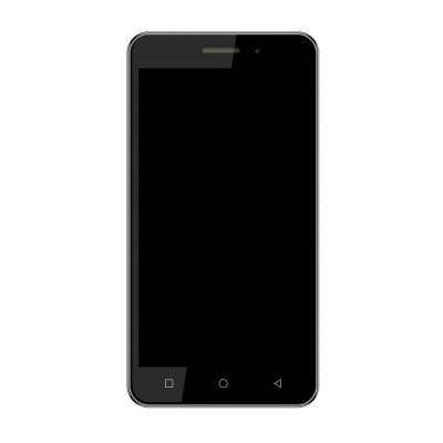 Lcd Frame Middle Chassis For Mtech Eros Black By - Maxbhi Com