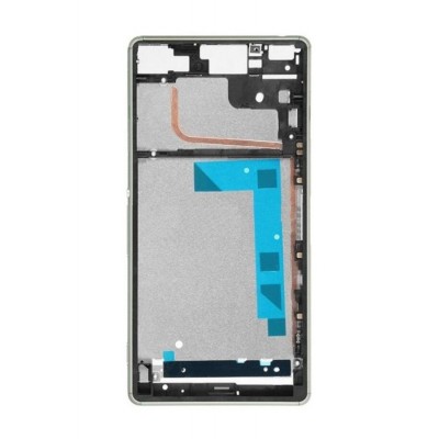 Lcd Frame Middle Chassis For Sony Xperia Z3 Green By - Maxbhi Com