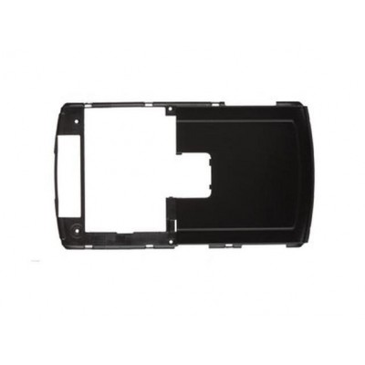 Lcd Frame Middle Chassis For Blackberry 8830 World Edition Black By - Maxbhi Com
