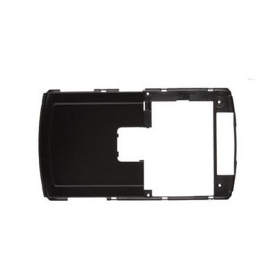 Lcd Frame Middle Chassis For Blackberry 8830 World Edition Black By - Maxbhi Com