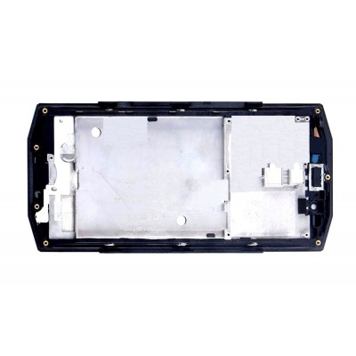 Lcd Frame Middle Chassis For Blackview Bv9000 Pro Grey By - Maxbhi Com