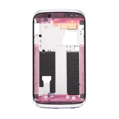 Lcd Frame Middle Chassis For Htc Desire X Blue By - Maxbhi Com