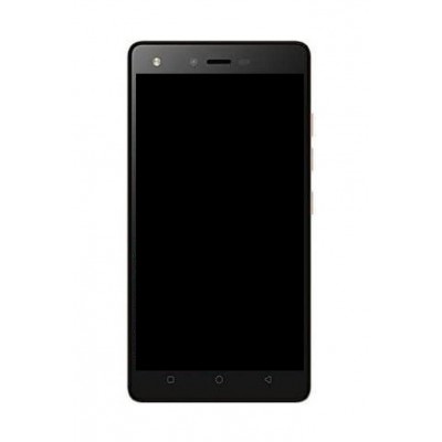 Lcd Frame Middle Chassis For Itel Wish It1512 Black By - Maxbhi Com
