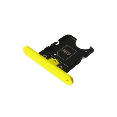 Sim Card Holder Tray For Nokia Lumia 1020 Yellow - Maxbhi Com