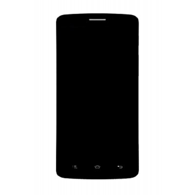 Lcd Frame Middle Chassis For Celkon Millennia Q5k Power Black By - Maxbhi Com