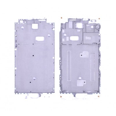 Lcd Frame Middle Chassis For Meizu M3 White By - Maxbhi Com