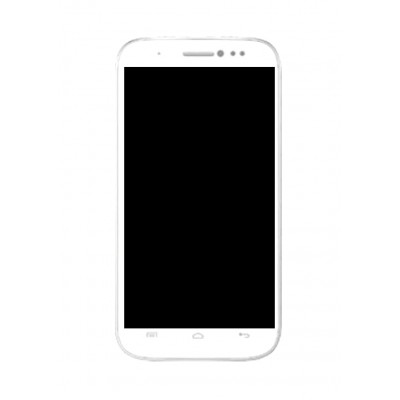 Lcd Frame Middle Chassis For Micromax A240 Canvas Doodle 2 Silver By - Maxbhi Com