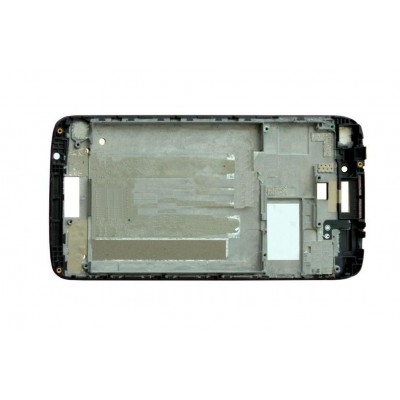 Lcd Frame Middle Chassis For Panasonic Eluga Ray 530 Black By - Maxbhi Com