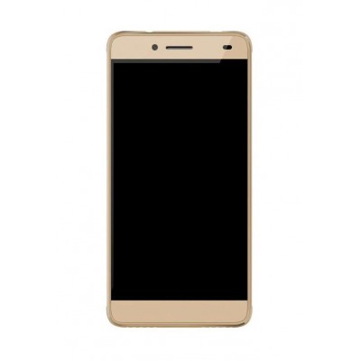 Lcd Frame Middle Chassis For Qmobile Noir S4 White By - Maxbhi Com