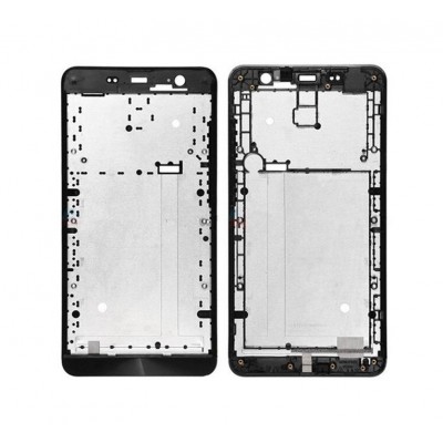Lcd Frame Middle Chassis For Asus Zenfone 6 32gb Black By - Maxbhi Com