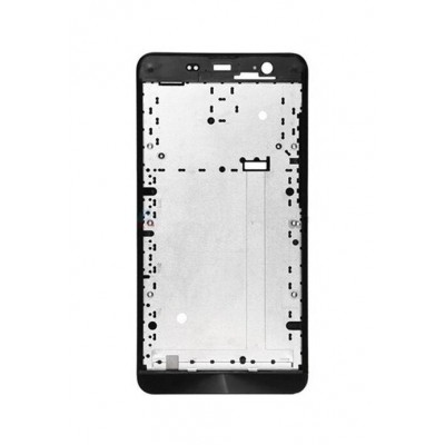 Lcd Frame Middle Chassis For Asus Zenfone 6 32gb Black By - Maxbhi Com