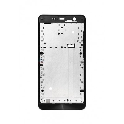 Lcd Frame Middle Chassis For Asus Zenfone 6 32gb White By - Maxbhi Com