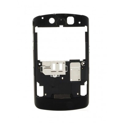 Lcd Frame Middle Chassis For Blackberry Storm 9500 Black By - Maxbhi Com