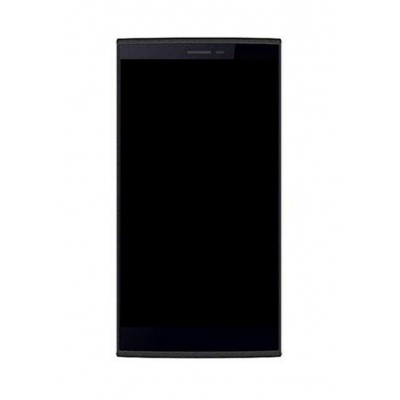 Lcd Frame Middle Chassis For Micromax Canvas Amaze 4g Q491 Black By - Maxbhi Com
