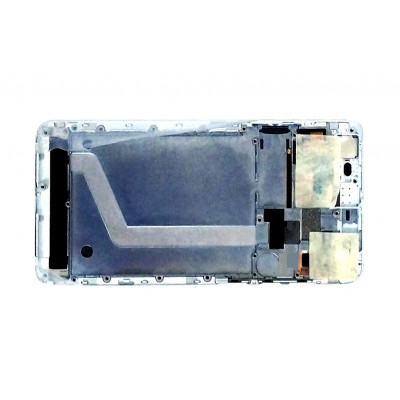 Lcd Frame Middle Chassis For Micromax Canvas Knight 2 E471 White By - Maxbhi Com
