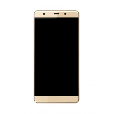Lcd Frame Middle Chassis For Qmobile M350 Pro White By - Maxbhi Com