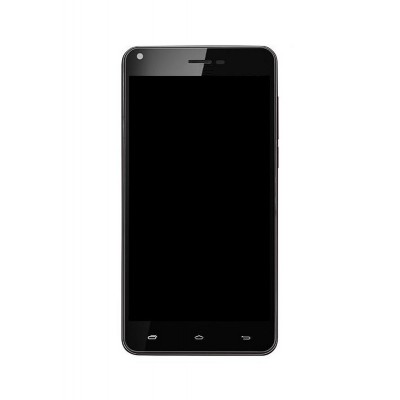 Lcd Frame Middle Chassis For Xolo Q2000l Black By - Maxbhi Com