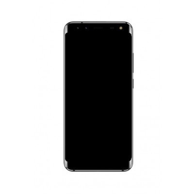 Lcd Frame Middle Chassis For Leagoo S8 Black By - Maxbhi Com