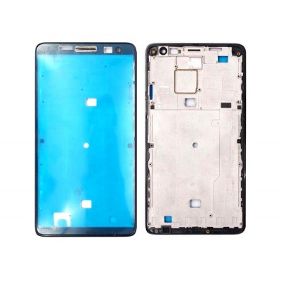 Lcd Frame Middle Chassis For Lenovo S856 Black By - Maxbhi Com