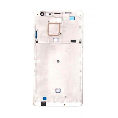 Lcd Frame Middle Chassis For Lenovo S856 Silver By - Maxbhi Com