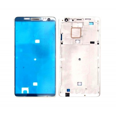 Lcd Frame Middle Chassis For Lenovo S856 White By - Maxbhi Com