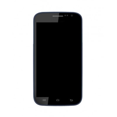 Lcd Frame Middle Chassis For Maxx Ax505 Duo Blue By - Maxbhi Com