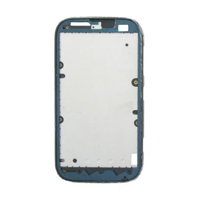 Lcd Frame Middle Chassis For Nokia Lumia 510 Cyan By - Maxbhi Com