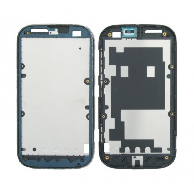 Lcd Frame Middle Chassis For Nokia Lumia 510 White By - Maxbhi Com