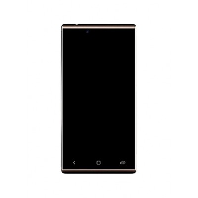 Lcd Frame Middle Chassis For Panasonic P66 Mega Black By - Maxbhi Com
