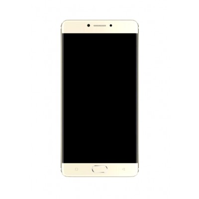 Lcd Frame Middle Chassis For Qmobile M6 Gold By - Maxbhi Com