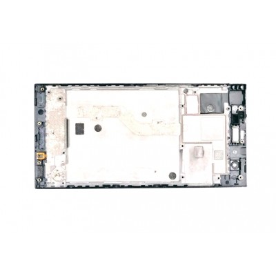 Lcd Frame Middle Chassis For Infinix Zero 3 X552 Silver By - Maxbhi Com