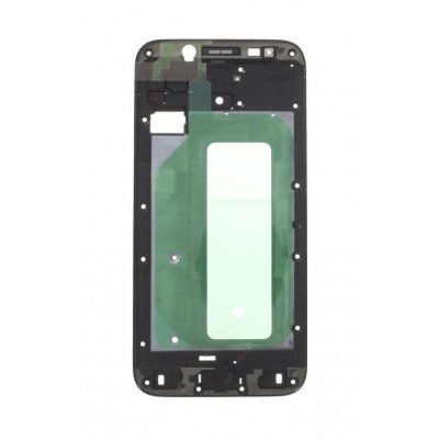 Lcd Frame Middle Chassis For Samsung Galaxy J5 2017 Black By - Maxbhi Com